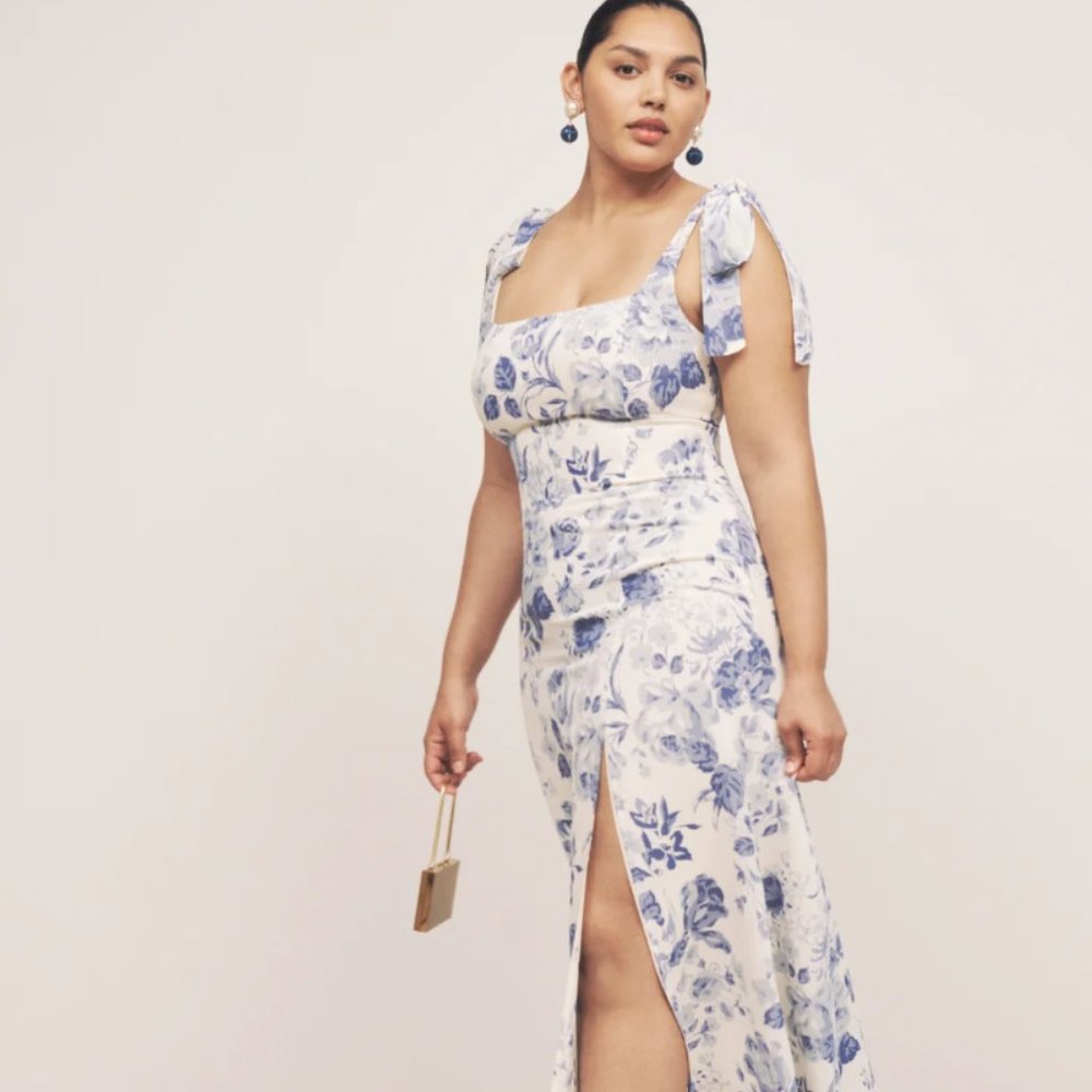 Reformation Twilight Dress in Lucerne size 8